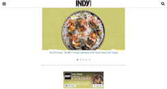 Desktop Screenshot of m.indyweek.com